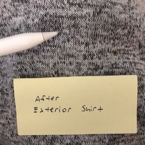 Knit Grey Three-Quarter Length Sleeve Tapered Top - Picture 11 of 12